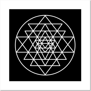 Sri Yantra Posters and Art